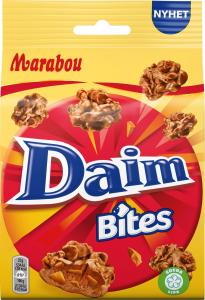 Šokolado gabaliukai MARABOU Daim bites, 145g