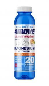 Vitamininis vanduo 4MOVE VITAMIN WATER MAGNESIUM + VITAMINS, 0,667l PET