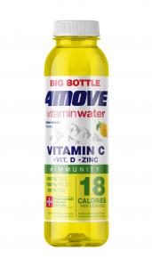 Vitamininis vanduo 4MOVE VITAMIN WATER IMMUNITY, 0,667l PET