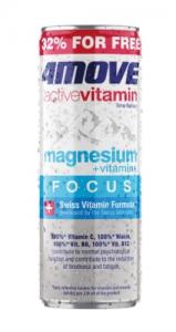 Vitamininis vanduo 4MOVE ACTIVE VITAMIN WATER MAGNESIUM + VITAMINS, 0,33l D