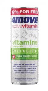 Vitamininis vanduo 4MOVE VITAMIN WATER VITAMINS + MINERALS, 0,33l D
