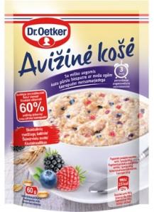 Avižinė košė DR.OETKER, su miško uogomis, 60g