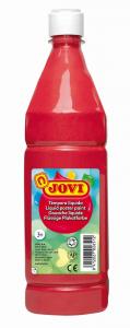 Skystas guašas buteliuke JOVI 1000 ml,  raudona sp. (vermillion)