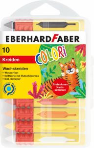 *Aliejinės pastelės EberhardFaber, Colori, 10 spalvų