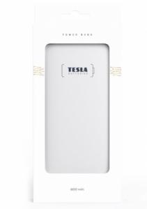 Išorinė baterija Tesla, 4000 mah, Silver