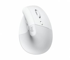 Pelė belaidė ergonominė Logitech Lift, Balta