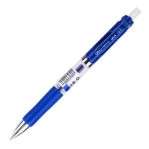 Gelinis rašiklis Deli Q10430, 0,5 mm mėlynos spalvos