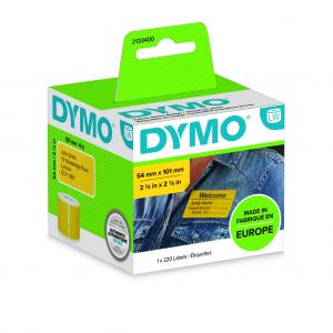 Lipnios etiketės Dymo 54X101mm 220vnt