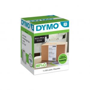 Kleepkirjaetiketid Dymo 104X159mm 220tk