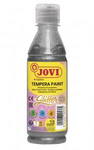 Tempera dažai JOVI, 250ml, sidabrinės sp., blizgūs