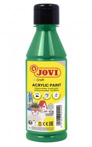 Akriliniai dažai JOVI, 250ml, tamsiai žalios sp.