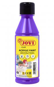 Akriliniai dažai JOVI, 250ml, violetinės sp.