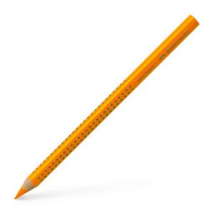 Akvarelinis pieštukas Faber-Castell GRIP Jumbo, 1vnt, neoninės oranžinės spalvos