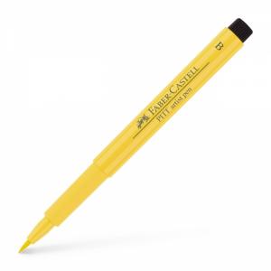 Rašiklis piešimui Faber-Castell PITT Artist Pen B, teptukinis, #108 Dark Cadmium Yellow