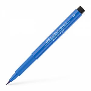 Rašiklis piešimui Faber-Castell PITT Artist Pen B, teptukinis, #143 Cobalt Blue