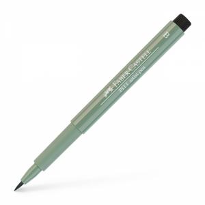 Rašiklis piešimui Faber-Castell PITT Artist Pen B, teptukinis, #172 Earth Green