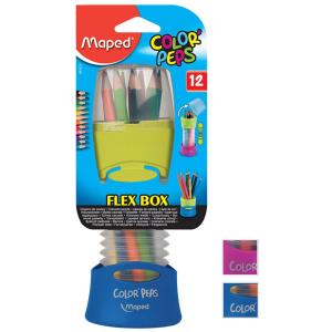 **Pieštukas spalvotas ColorPeps 12vnt. Flex Box