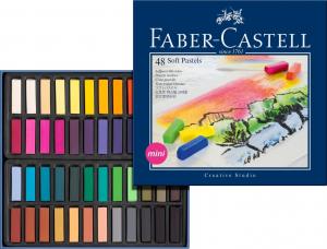 Pastelinės kreidelės Faber-Castell Creative Studio, 48 spalvų