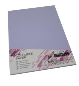 Kartonas College,  A4, 160g/m2, levandų violetinės spalvos, LA12, 20lapų