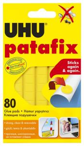 Montavimo pagalvėlės UHU, 80vnt/50g, geltonos spalvos