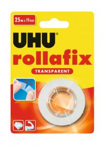 Lipni juosta UHU Rollafix,19mmx25m,skaidri