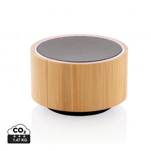 Bamboo wireless speaker