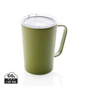 RCS Recycled stainless steel modern vacuum mug with lid