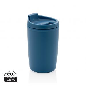 GRS Recycled PP tumbler with flip lid