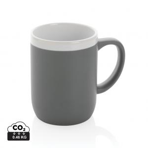 Ceramic mug with white rim 300ml