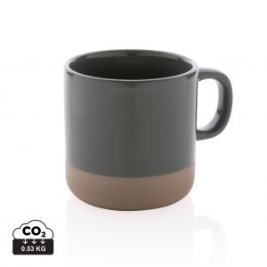 Glazed ceramic mug 360ml