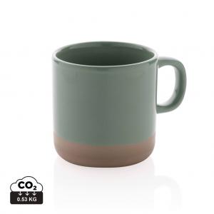 Glazed ceramic mug 360ml