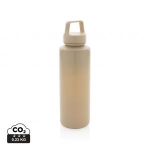 RCS certified recycled PP water bottle with handle