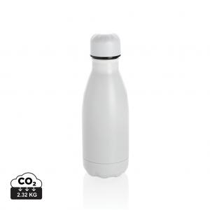 Solid colour vacuum stainless steel bottle 260ml