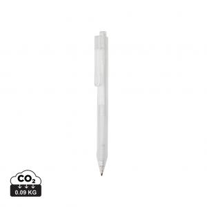 X9 frosted pen with silicone grip