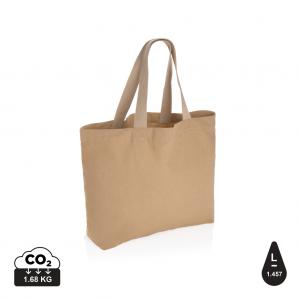 Impact Aware™ 240 gsm rcanvas large tote undyed