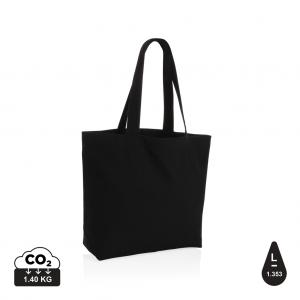 Impact Aware™ 240 gsm rcanvas shopper w/pocket undyed