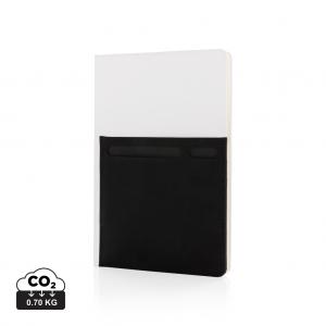 A5 Deluxe notebook with smart pockets