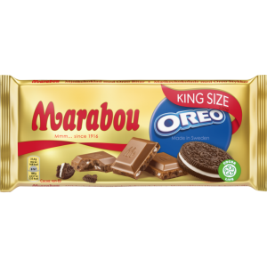 Pieninis šokoladas MARABOU, su Oreo, 220 g