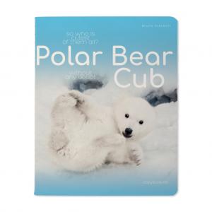 Sąsiuvinis Bruno Visconti A5, Polar Bear Cub, 5x5 langeliais, 48 lapų