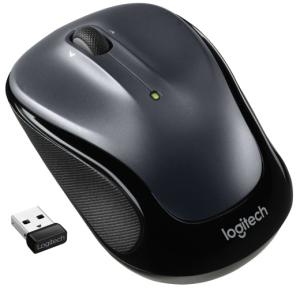 Pelė belaidė Logitech M325s (910-006812) RF Wireless Optical 1000 DPI, Black/Dark Grey