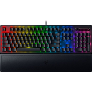 Razer Blackwidow V3 Laidinė žaidimų klaviatūra, RGB LED, USB, US, Green Switch, Juoda