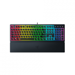 Razer Ornata V3 Laidinė žaidimų klaviatūra, USB, RGB LED, US, Mecha-membrane switch, Juoda