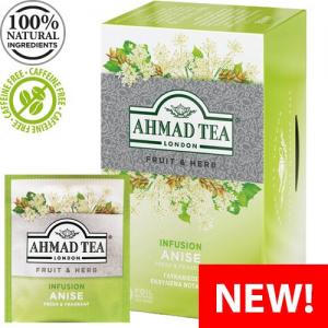 Ahmad Tea Natūrali arbata ''Anise'', 20 folijos pakelių