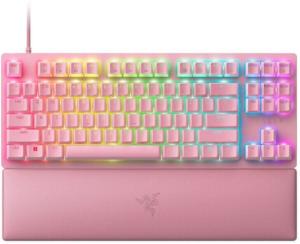 Razer Huntsman V2 Tenkeyless Žaidimų klaviatūra, Wired, USB, US English, Linear Red Switch, Quartz