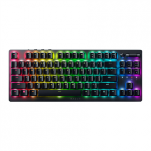 Žaidimų klaviatūra Razer Deathstalker V2 Pro Tenkeyless/Wireless/RGB LED light/US/USB+Bluetooth /Linear Red Switch/Juoda