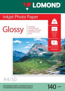 Fotopopierius Lomond Photo Inkjet Paper Blizgus 140 g/m2 A4, 50 lapų