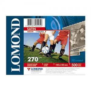 Fotopopierius Lomond Premium Photo Paper Satininis 270 g/m2 10x15, 500 lapų, Warm