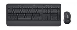 Logitech Signature MK650 Combo for Business Klaviatūra + pelė, Belaidė, US INT (Qwerty), Graphite