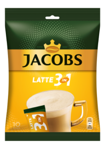 Kavos gėrimas JACOBS Latte, maišeliuose, 10 x 12,5 g