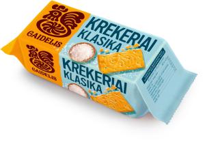 Krekeriai GAIDELIS, klasikiniai, 72g